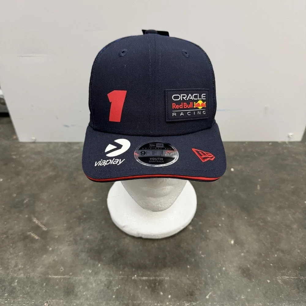 NEW Max Verstappen Oracle Red Bull Racing Cap Formula 1 - New Era 9FIFTY Youth